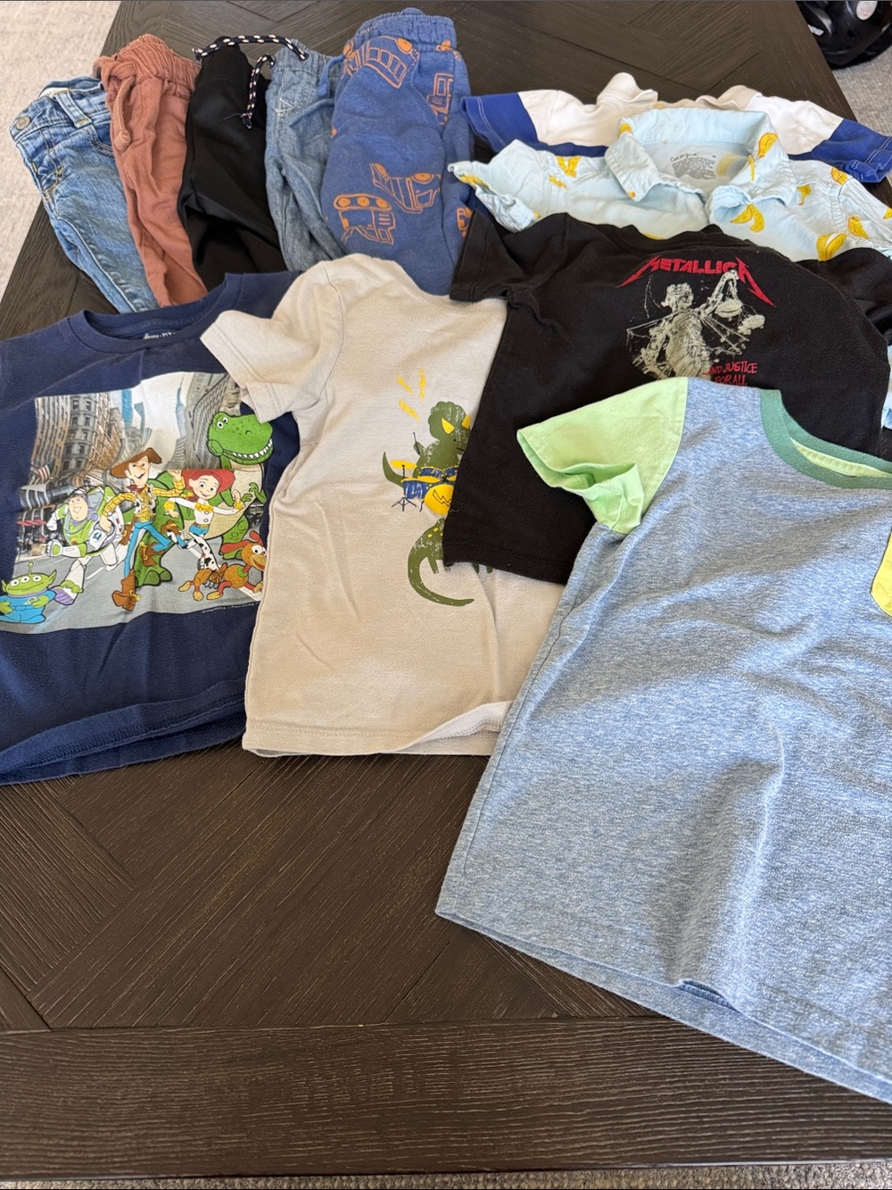 Toddler Boy Clothes Bundle 2T Gap Nike Crewcuts Cat & Jack 19 Piece Fall School - Picture 4 of 9